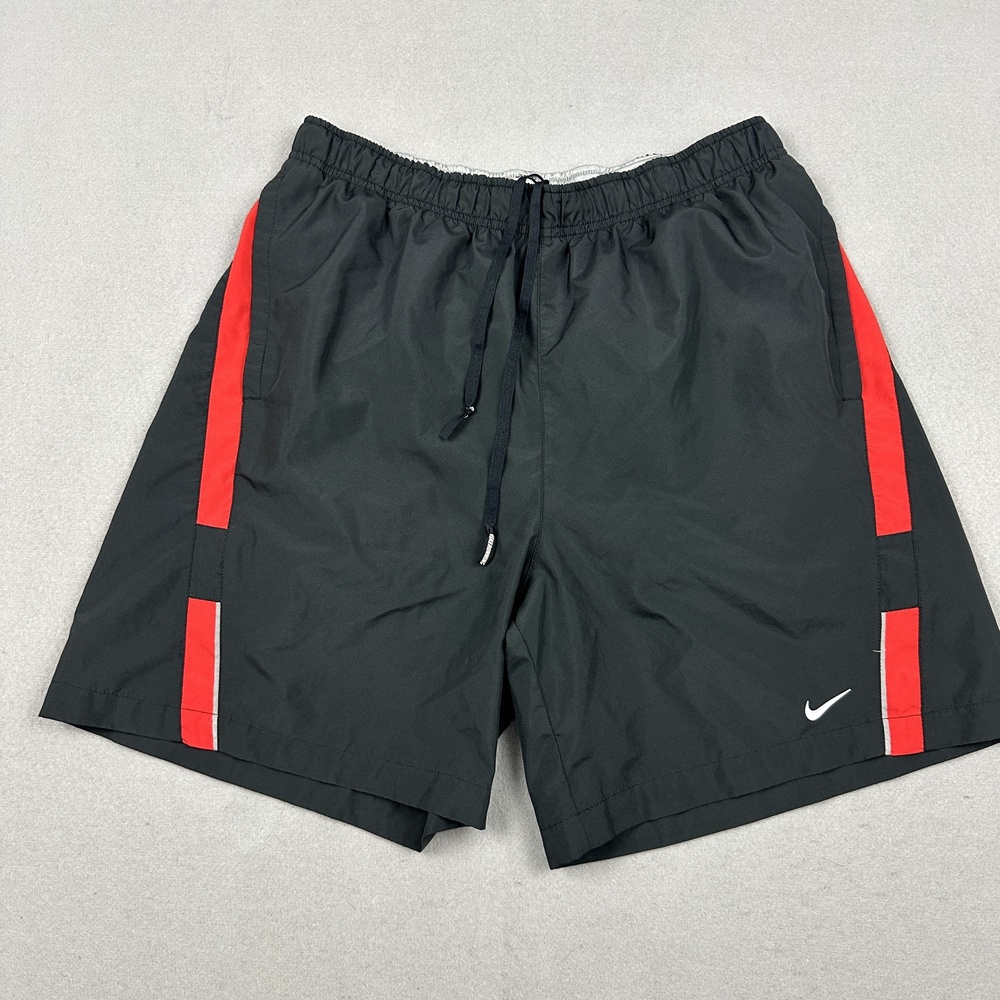 Nike Shorts Men Large Black Athletic Dri-FIT 7 Inseam Drawstring Pockets